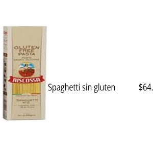 spaguetti sin gluten